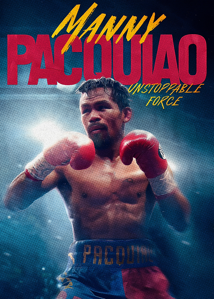 Manny Pacquiao Boxing Poster