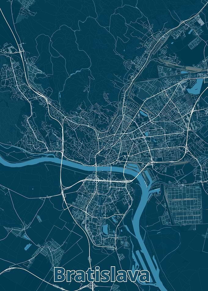 Bratislava City Map