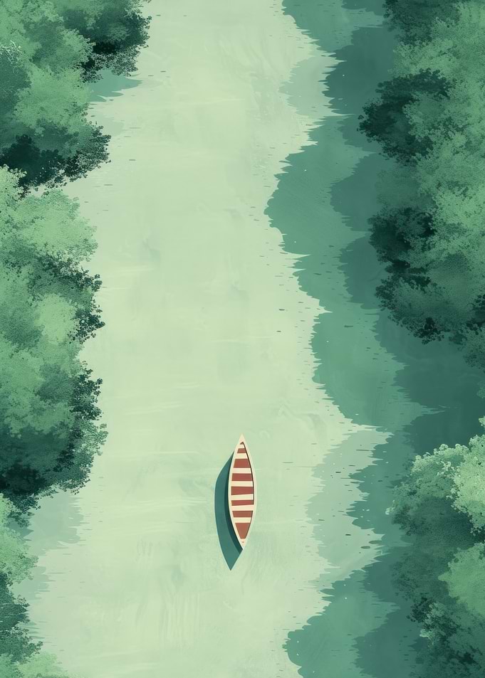 Boat on a River