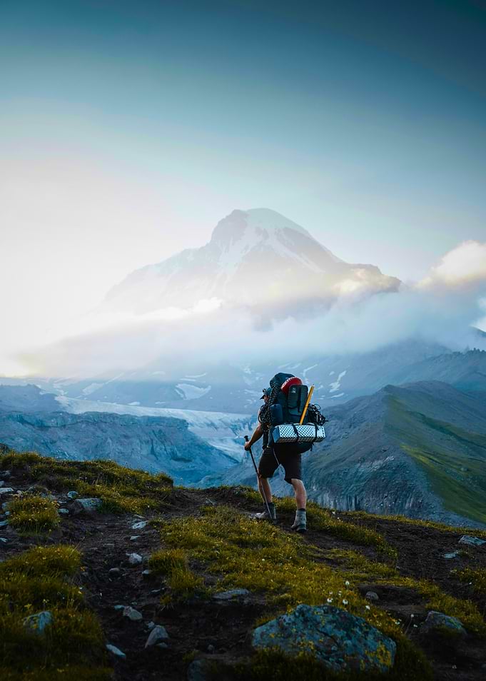 Mountain Hiking and Winter Camping