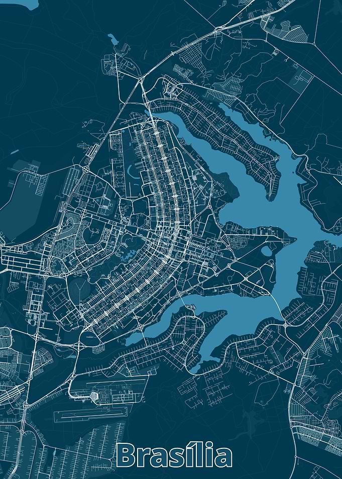Brasília City Map
