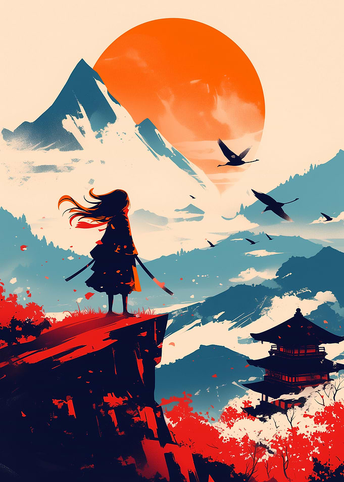 Samurai Sunset