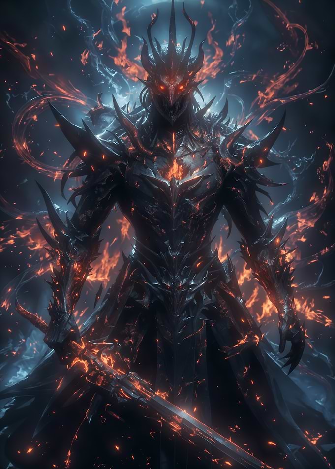 Fiery Demon Knight