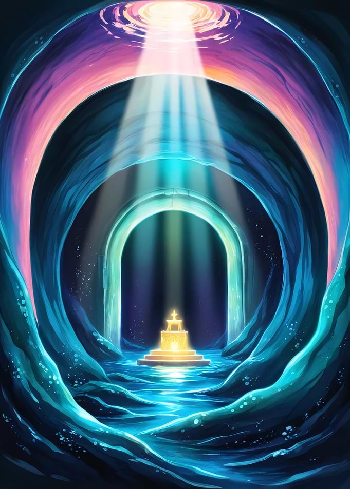 Mystical Cave Entrance
