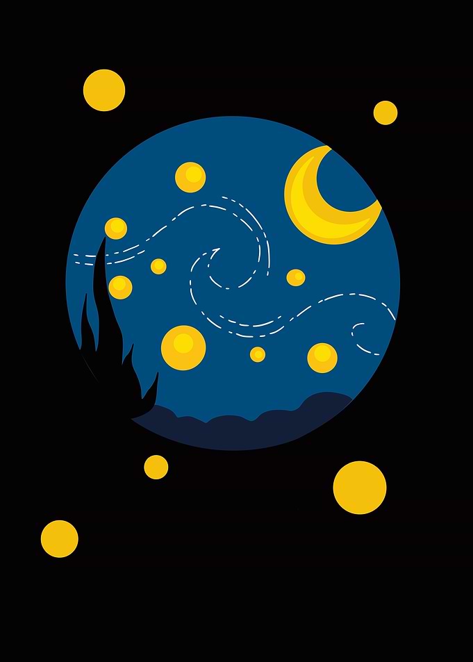 Starry Night Circle
