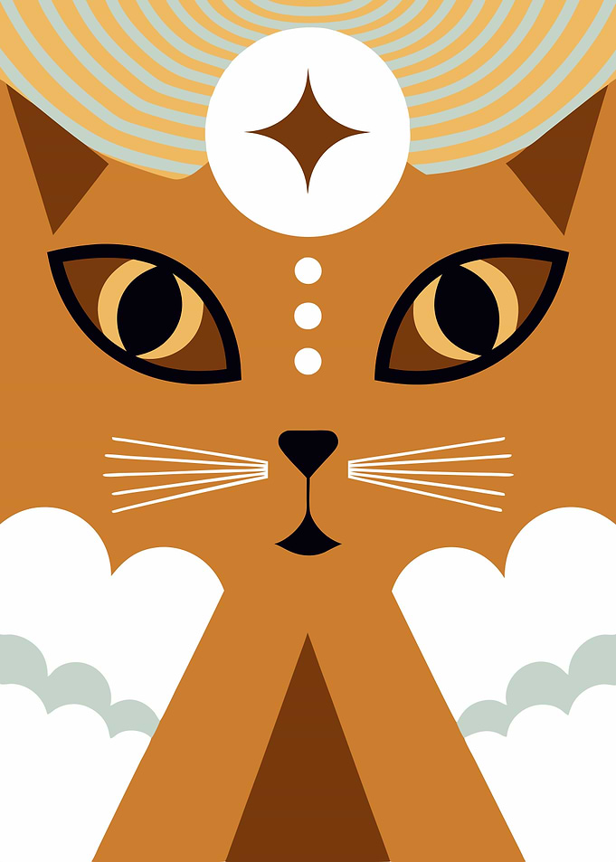 Cat with Star
