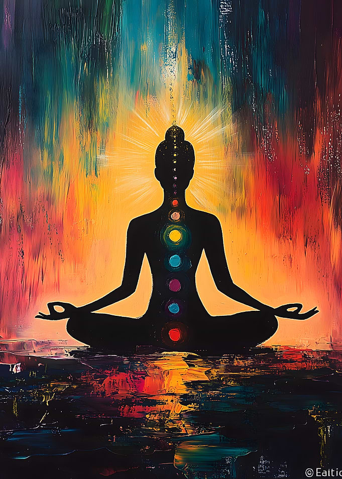 Chakra Meditation Painting