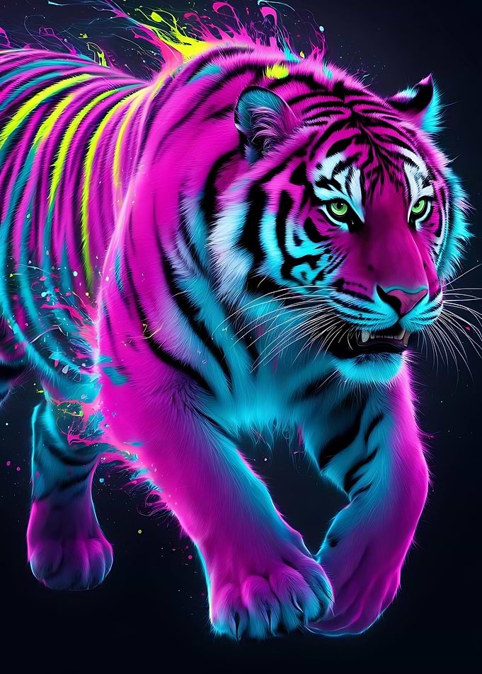 Neon Tiger