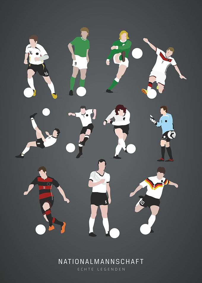 Nationalmannschaft // Echte Legenden