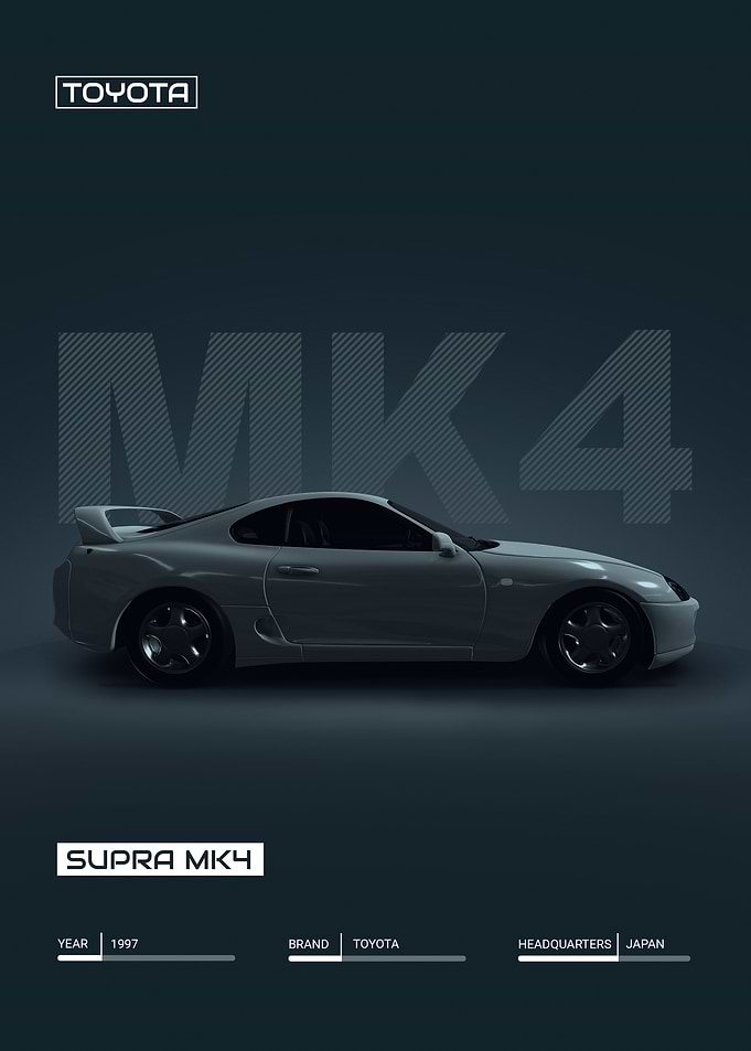 Toyota Supra MK4 1997 Car