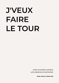 Nekfeu 'Saturne' Poster