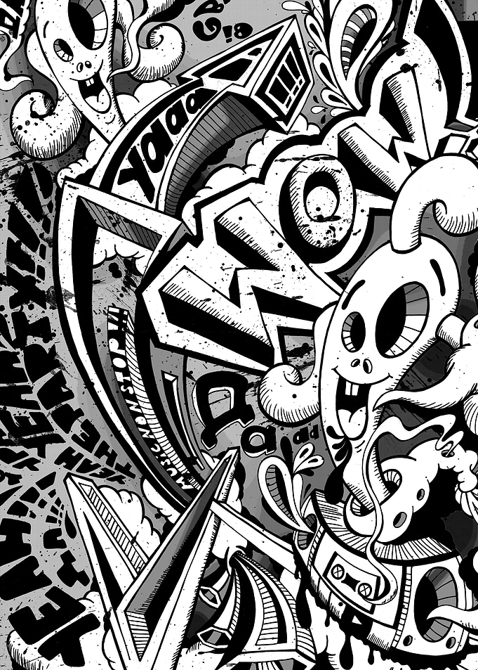 Graffiti Art Print