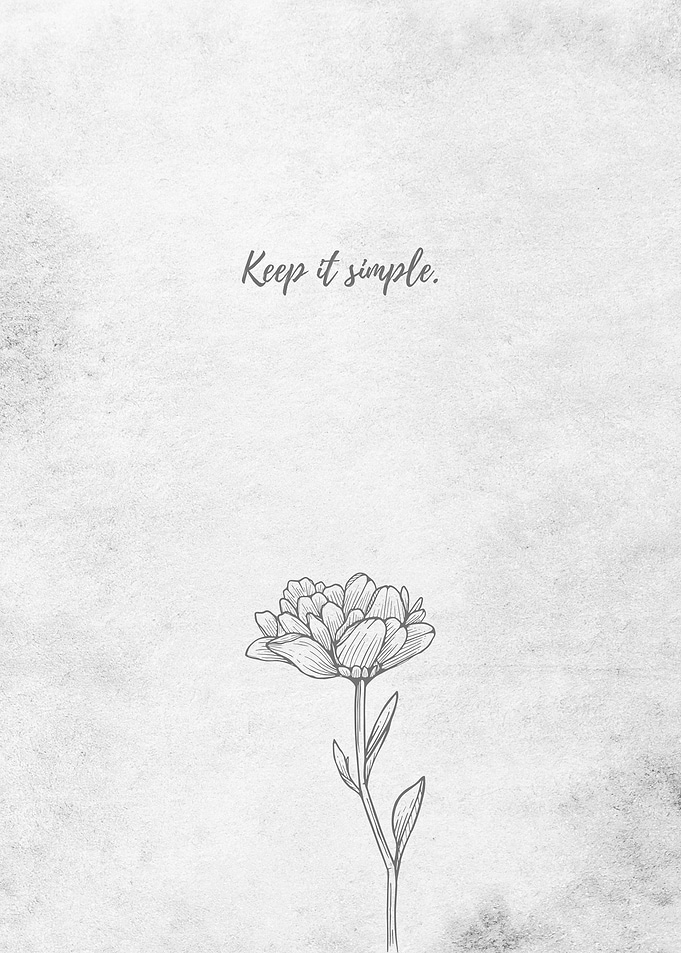 Simple Flower Illustration