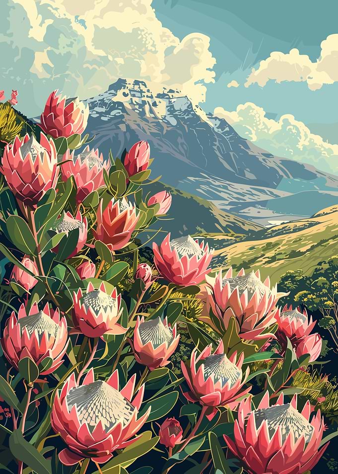 Mountain Proteas