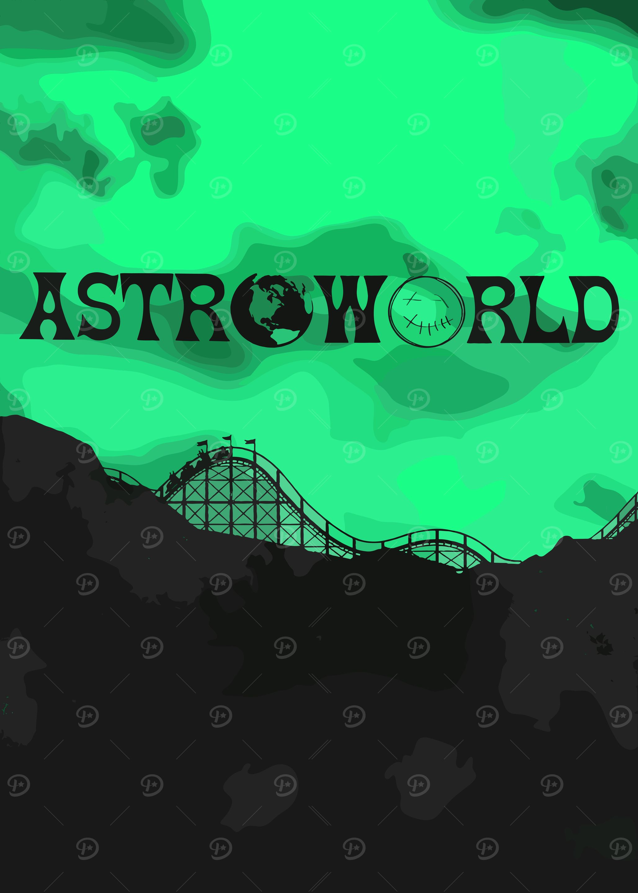 Astroworld Rollercoaster