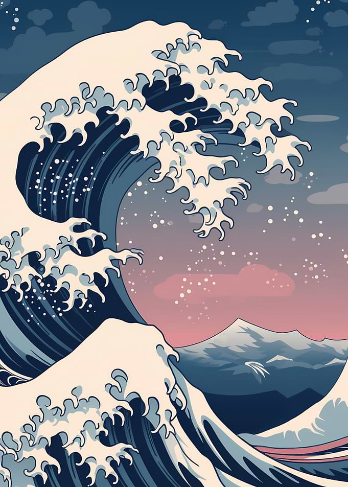 Great Wave Print