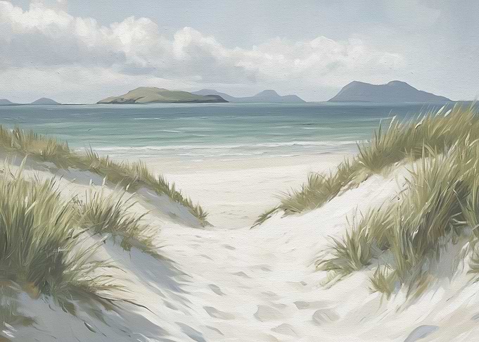 Beach Path to the Sea