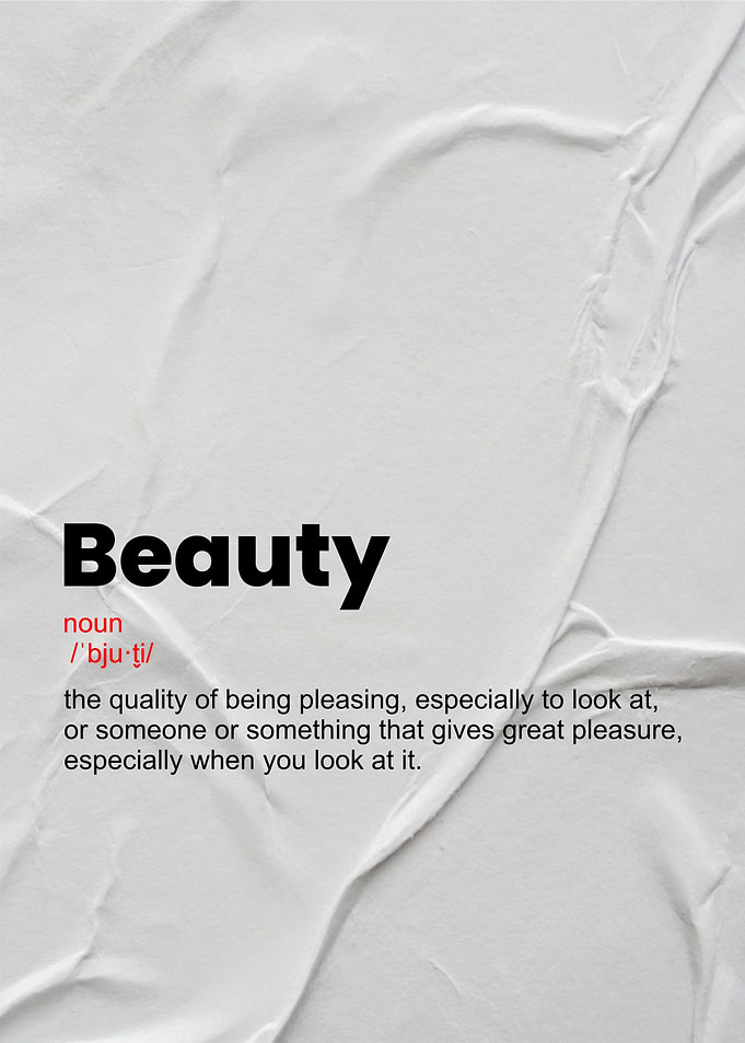Beauty Definition Poster
