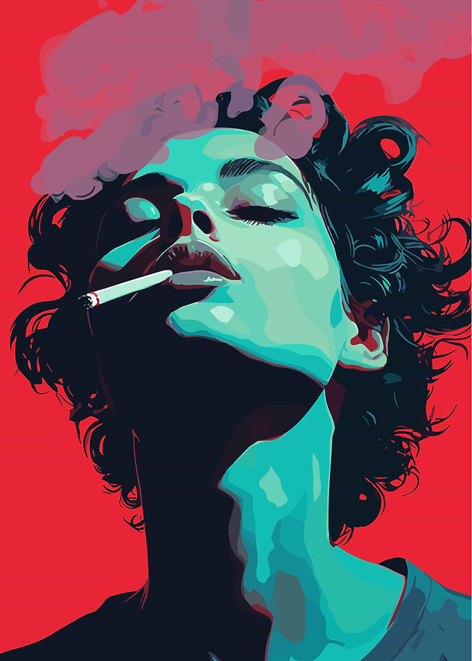 Woman Smoking