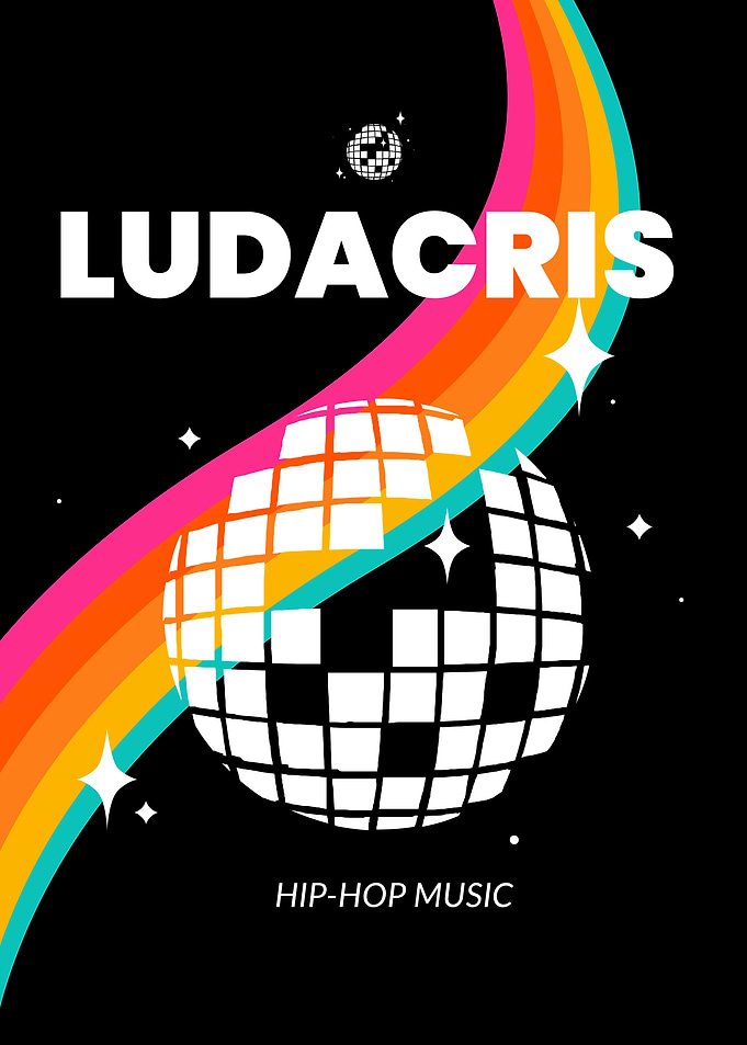 Ludacris Hip-Hop Music Poster