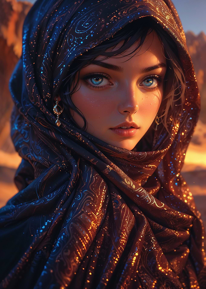 Woman in a Headscarf