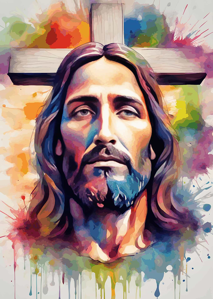 Jesus Christ Watercolor