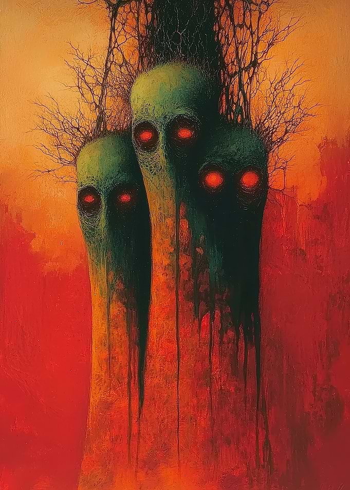 Eerie Forest People
