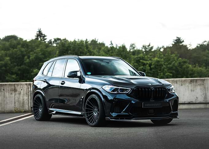 Black BMW X5 M