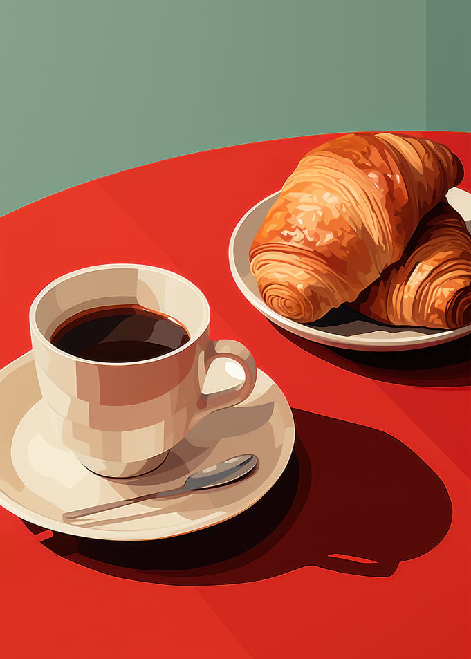Coffee and Croissants