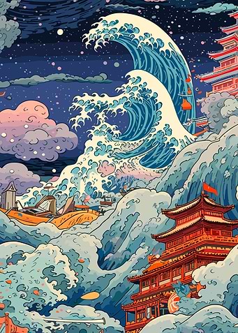 Great Wave, Japanese Style