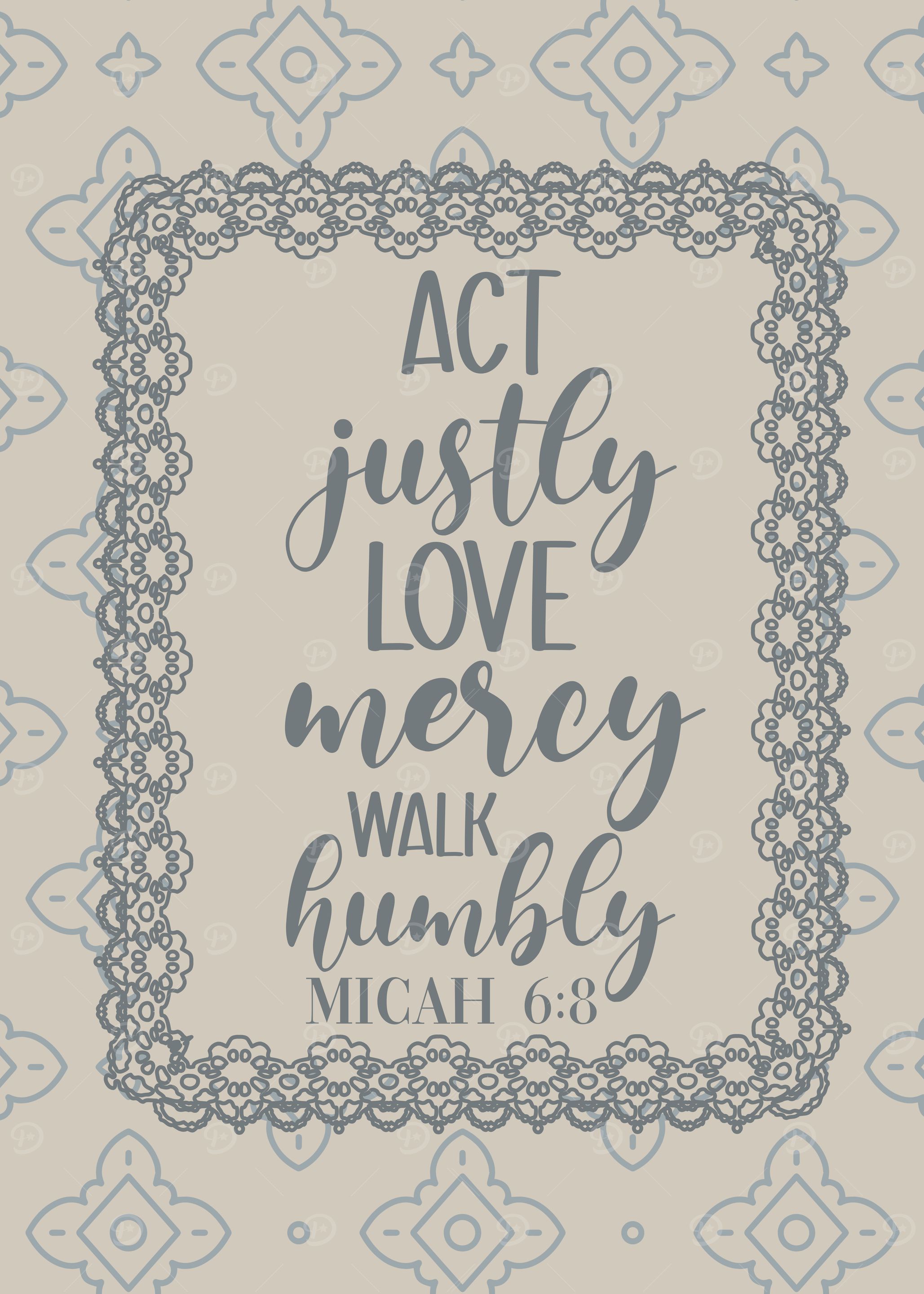 Bible Verse Act Justly