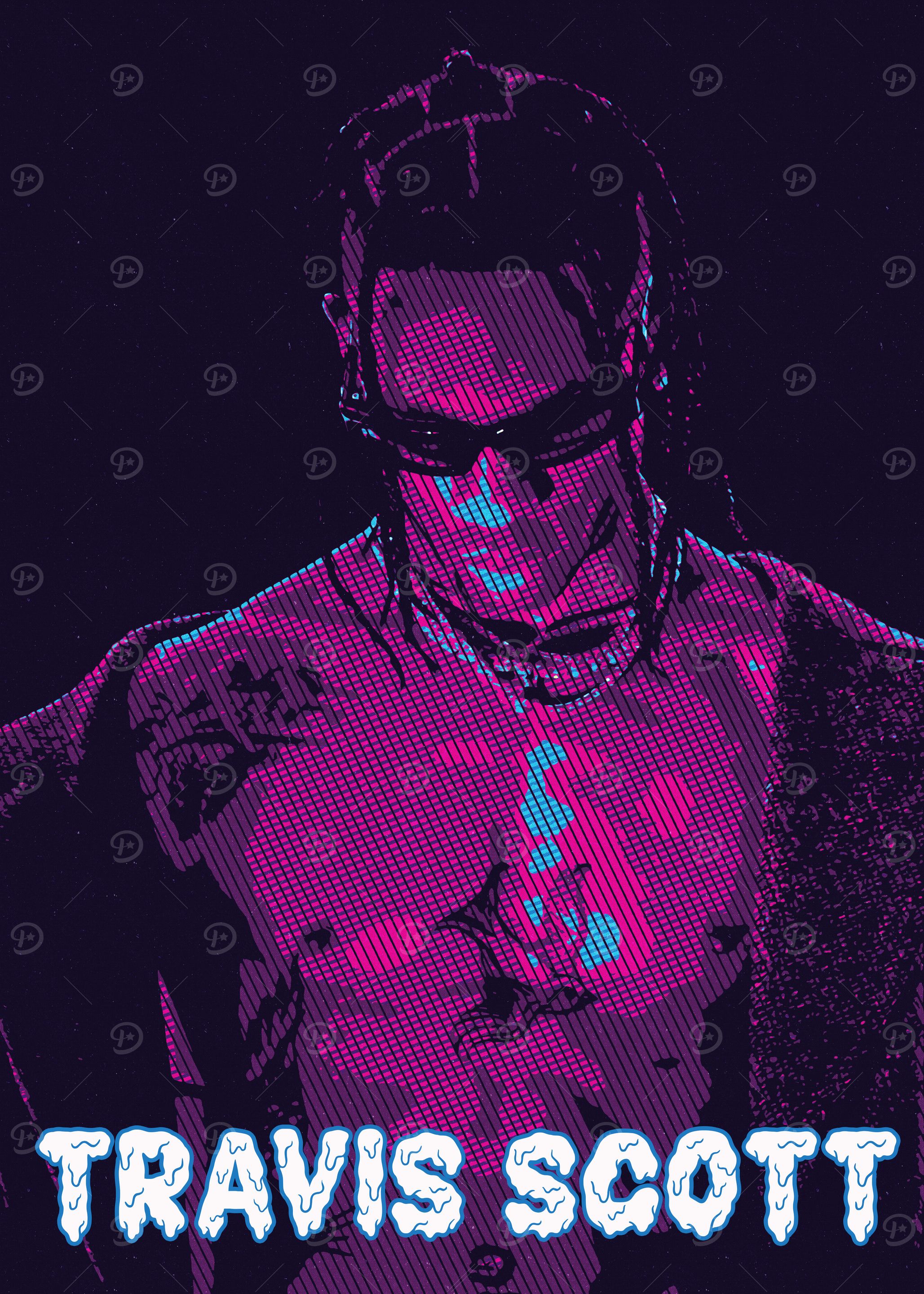 Travis Scott Portrait