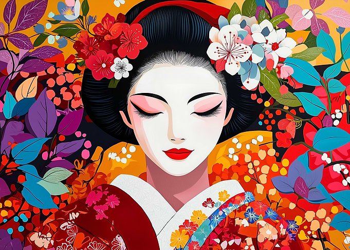 Geisha in Bloom