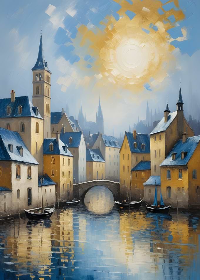 European Canal Town