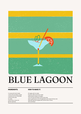 Blue Lagoon Cocktail Recipe