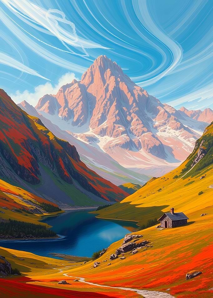 Mountain Lake Cabin