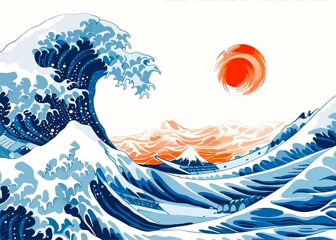 Great Wave Print