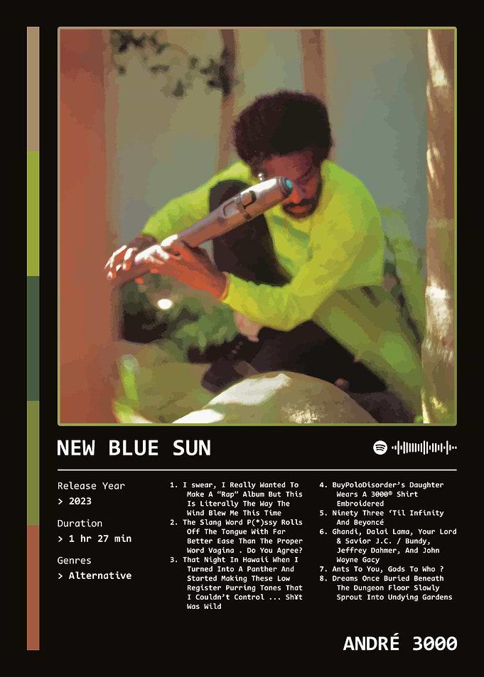New Blue Sun (2023) Album by André 3000