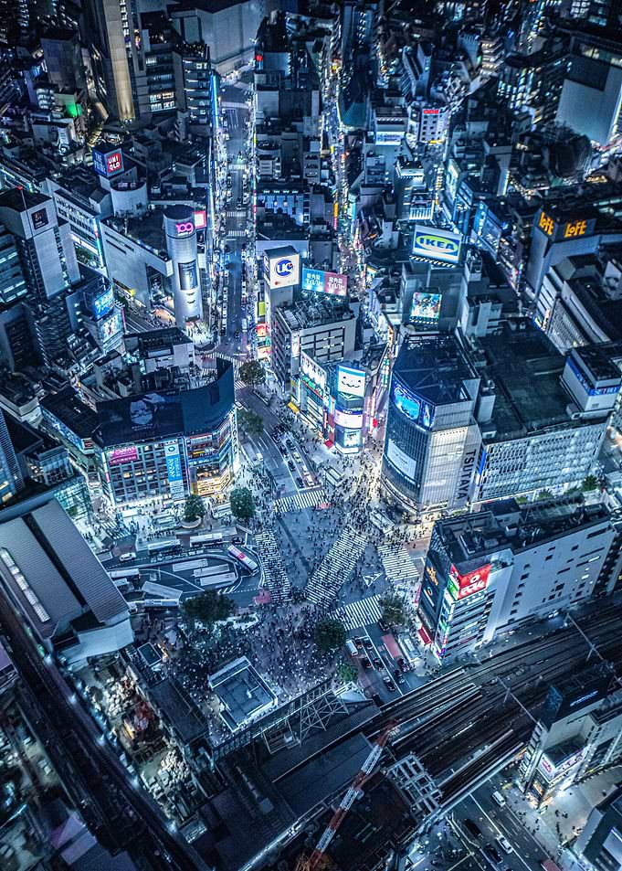 Tokyo Cityscape at Night