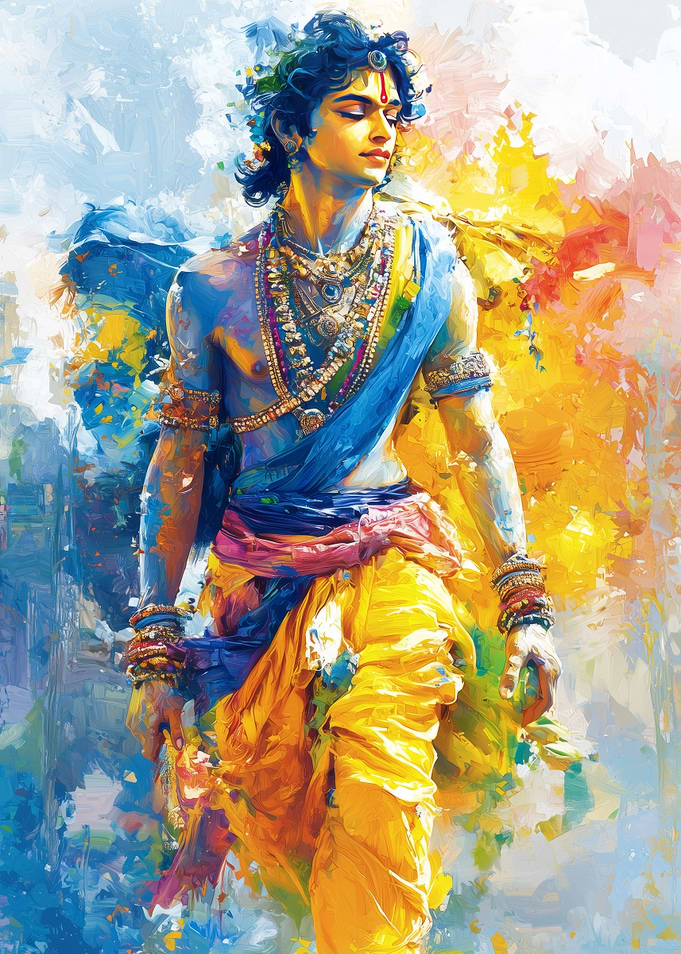 Krishna Painting