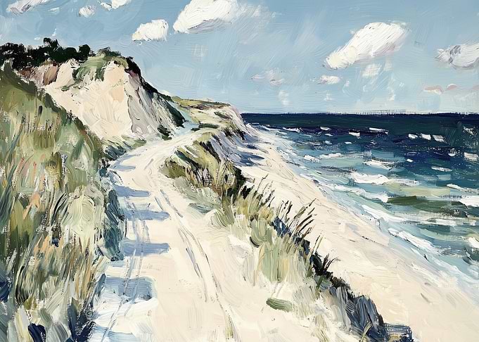 Coastal Path Painting