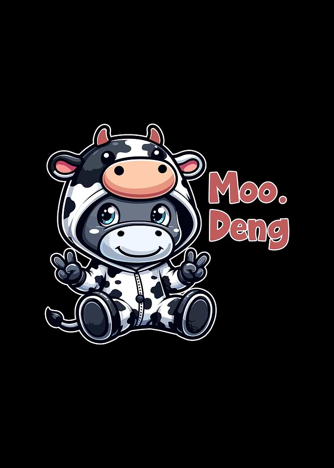 Cute Cow Character