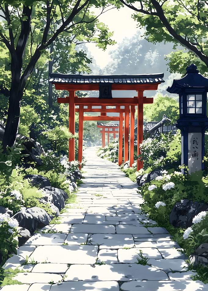 Japanese Garden Path Japanese Landscape
