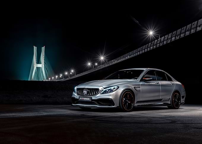 Silver Mercedes-Benz Sedan