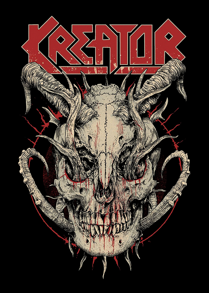 Kreator Skull Artwork