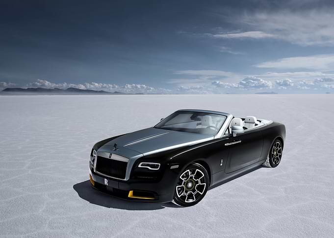 Black Rolls Royce Dawn