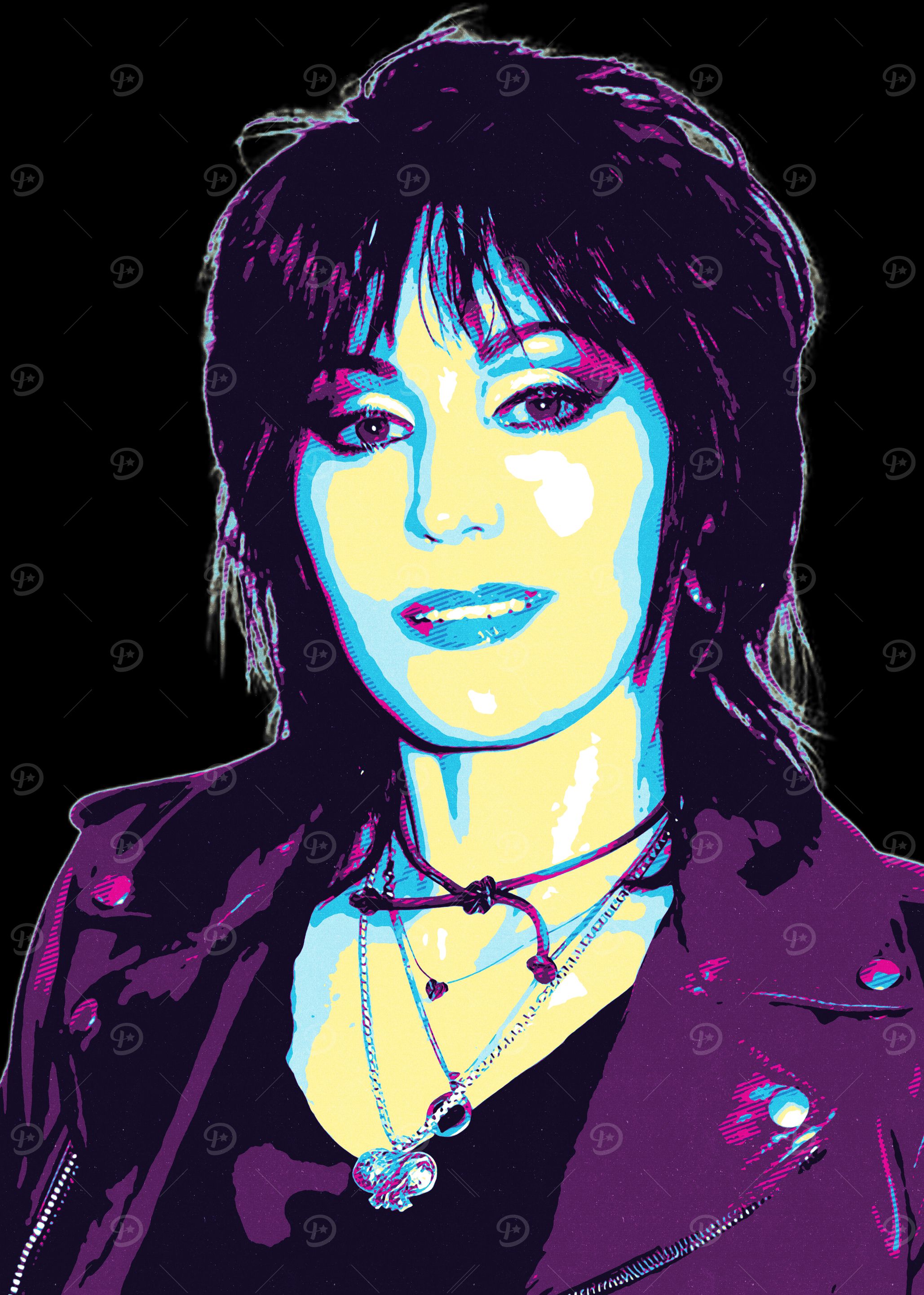 Joan Jett Retro Art