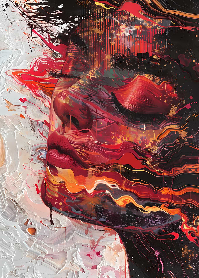 Abstract Female Portrait