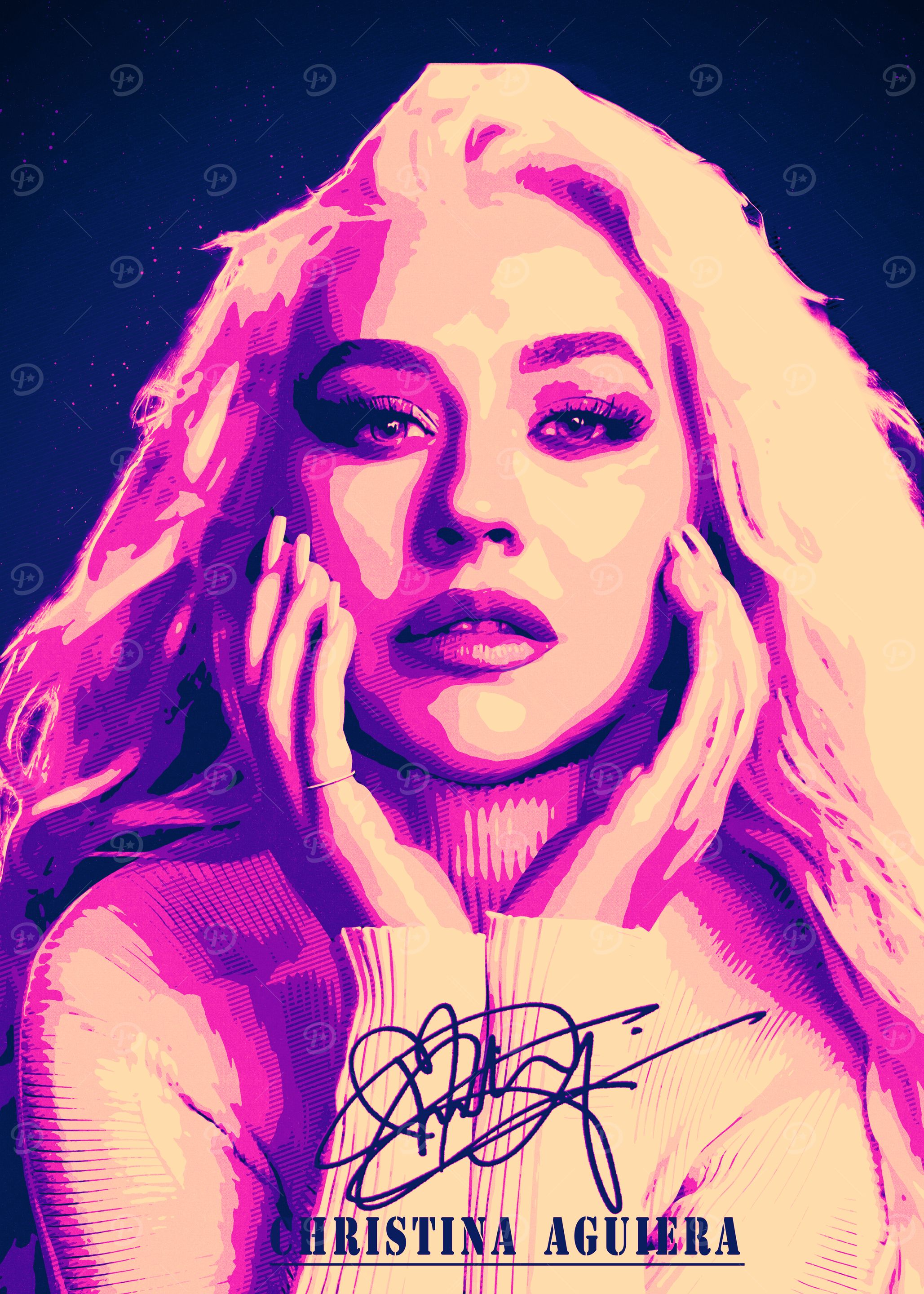 Christina Aguilera Portrait