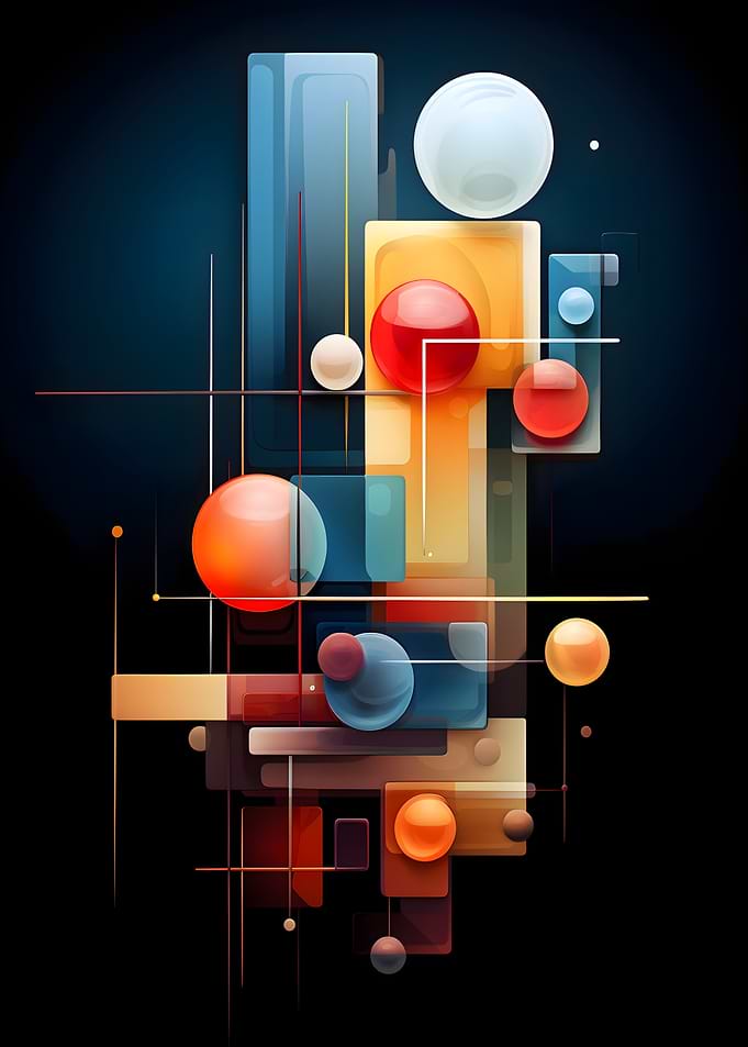 Abstract Geometric Art